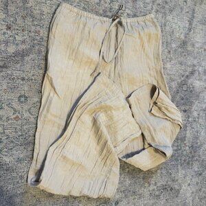 Drapey Drawstring Pull On Pants